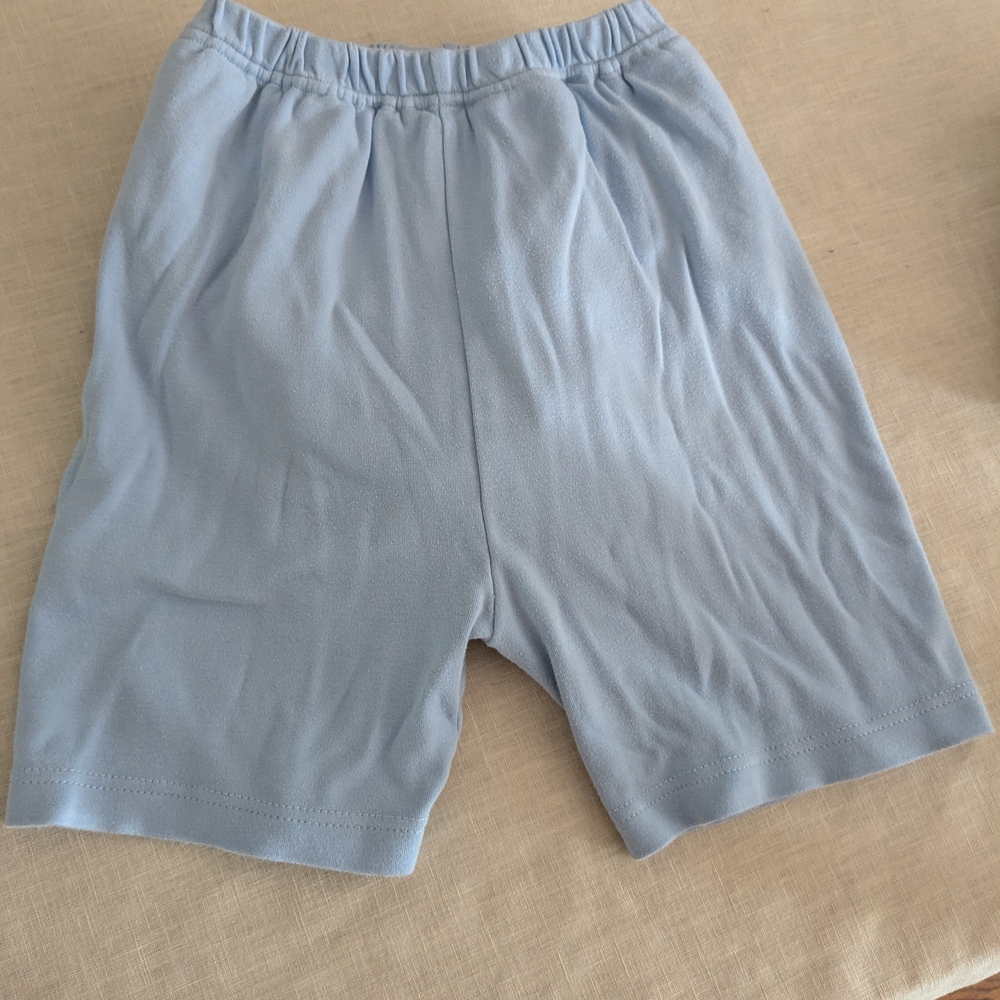 Light Blue Kids Peejama Shorts